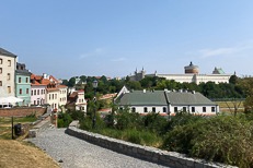 View on the castle of Lublin