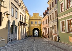 A gate at the old town