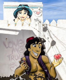 Street art in Djerbahood